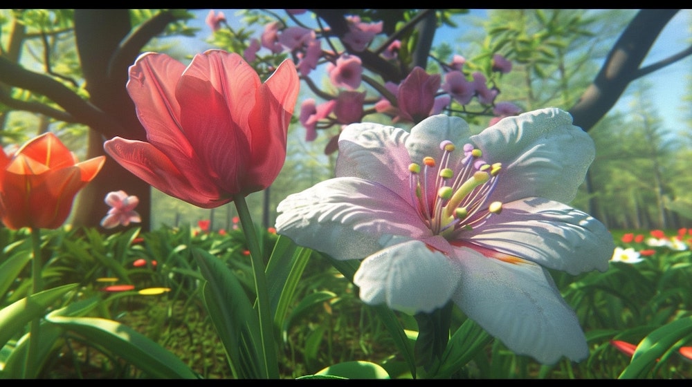 公園のお花